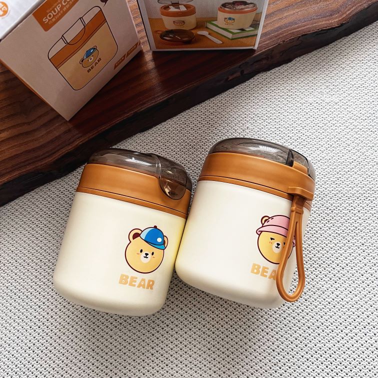 فلاسک غذای تدی دختر و پسر