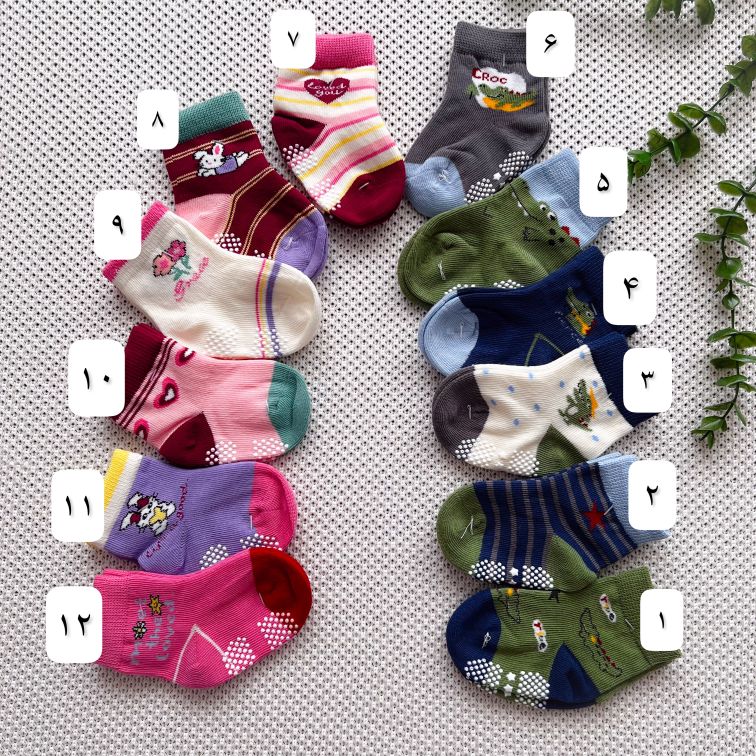 جوراب بچگانه استپدار کوکو، صفر تا یکسال