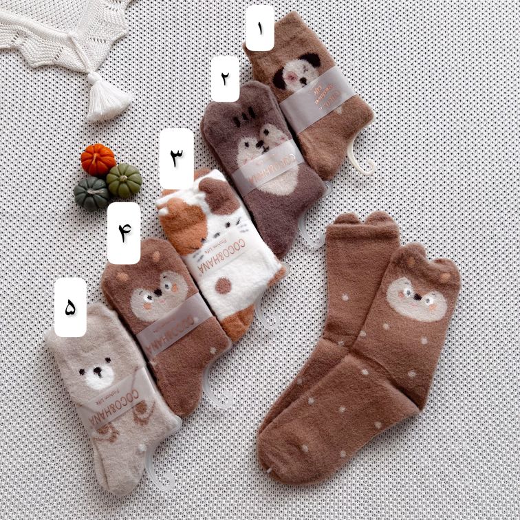 جوراب ساقدار موهر زنانه کالکشن نود