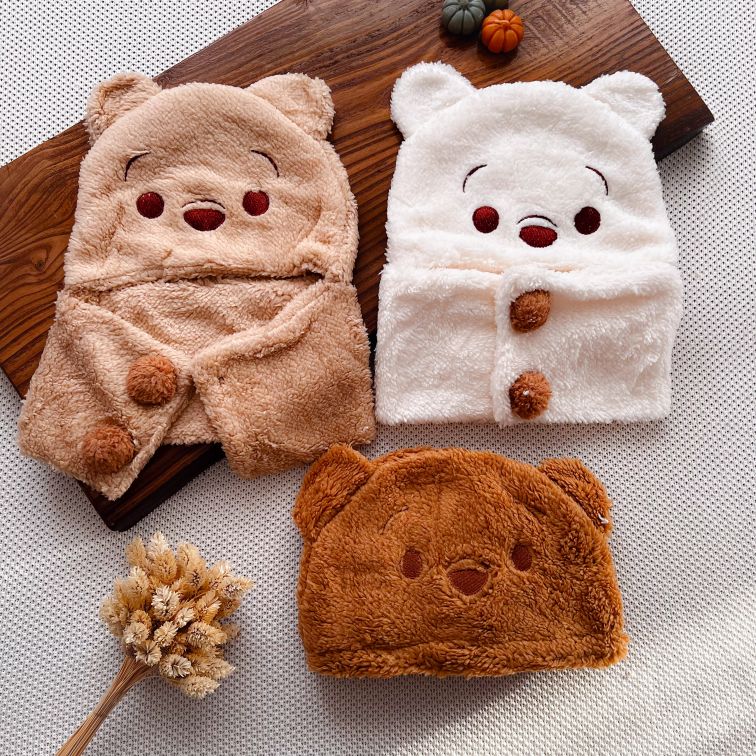 کلاه شال سرهم تدی