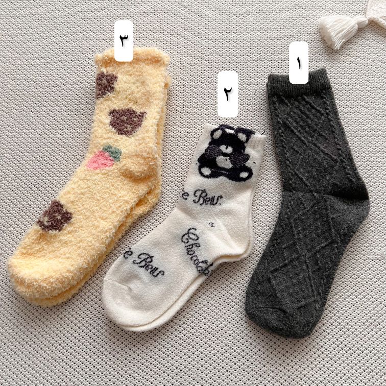 جوراب های گرم زنانه حراج